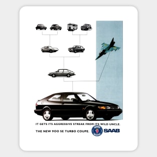 SAAB 900 - advert Sticker